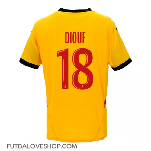 Dres RC Lens Andy Diouf #18 Domáci 2024-25 Krátky Rukáv